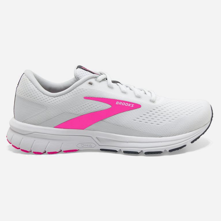 Brooks Signal 3 Australia - Women's Road Running Shoes - White/Pink/Ombre Blue (627149-PET)